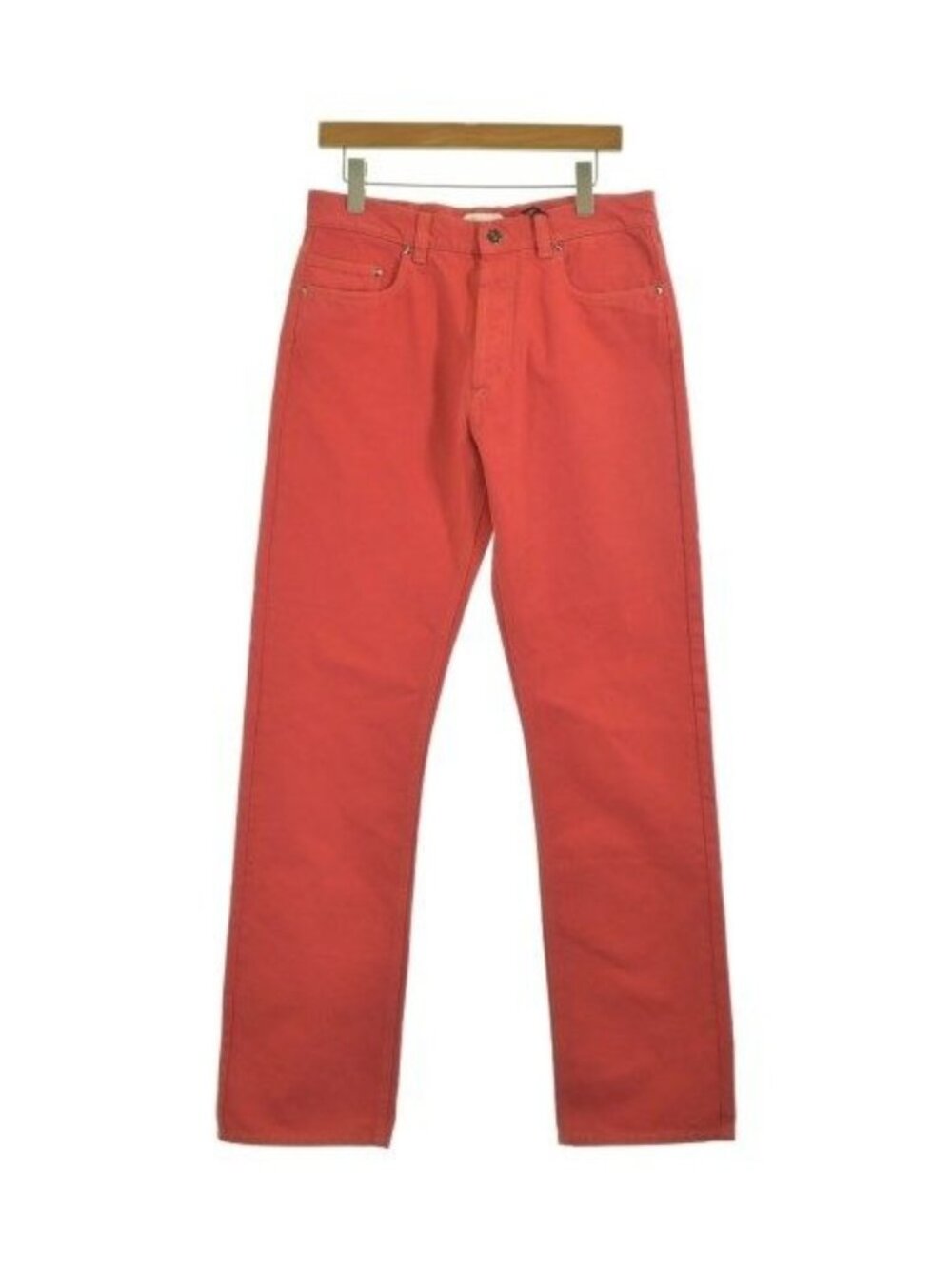 Versace Denim Pants Red